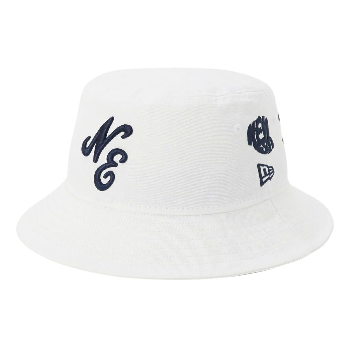 

[New Era] New Era Golf Bucket Hat Bucket-01 14700180 NER36G1585 White ML Archive Logo Classic NE ONSPOTZ Exclusive Men s Women s Hat Deep-set