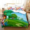 Dora Bedding Sets Kids Boys Girls Bed Linen Queen King Full Twin Single Size New Anime Kamado Nezuko Duvet Cover Sets