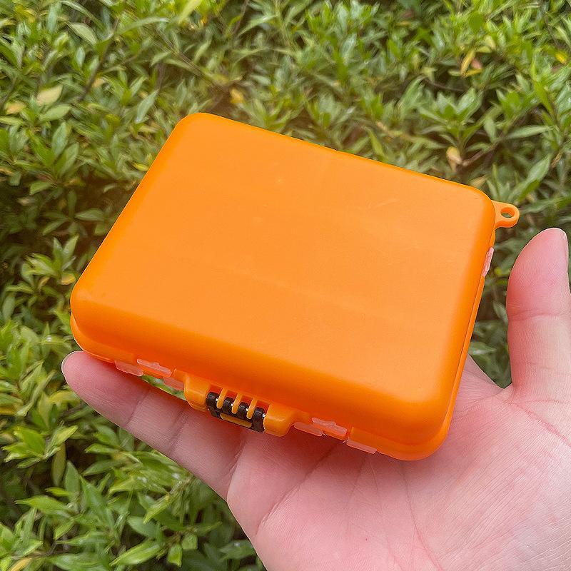 1Pc Waterproof Fishing Tackle Box Portable Lure Hook Storage Case Removable Dividers Plastic Organizer Fishing Accessories