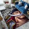 "Comic Style Rug with Warrior Design" Patterned Carpet, Suitable As a Non Slip Play Mat for the Living Room and Bedroom Sofa