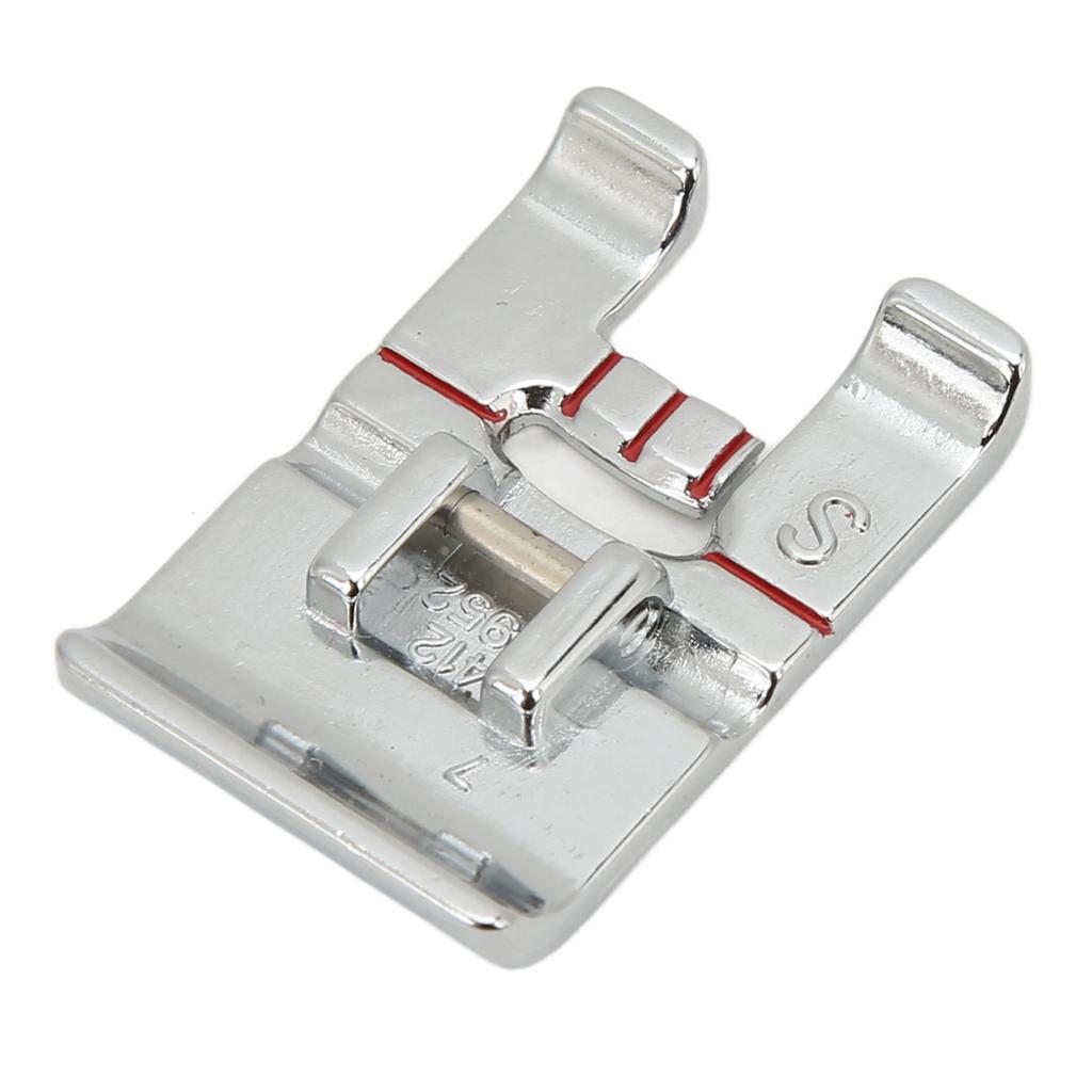 S Presser Foot Wear Resistant Easy Installation Stainless Steel Side Feed Cloth Presser Foot for