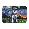 Custom Starry Night Dachshund Dog Doormat Anti-Slip Entrance Kitchen Bathroom Floor Door Mats Bedroom Balcony Carpet Rug