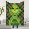 Blanket Throw Film Super Cosy Plush Living Room Christmas G-GrinchS Sofa Couch Childish Birthday The Gifts