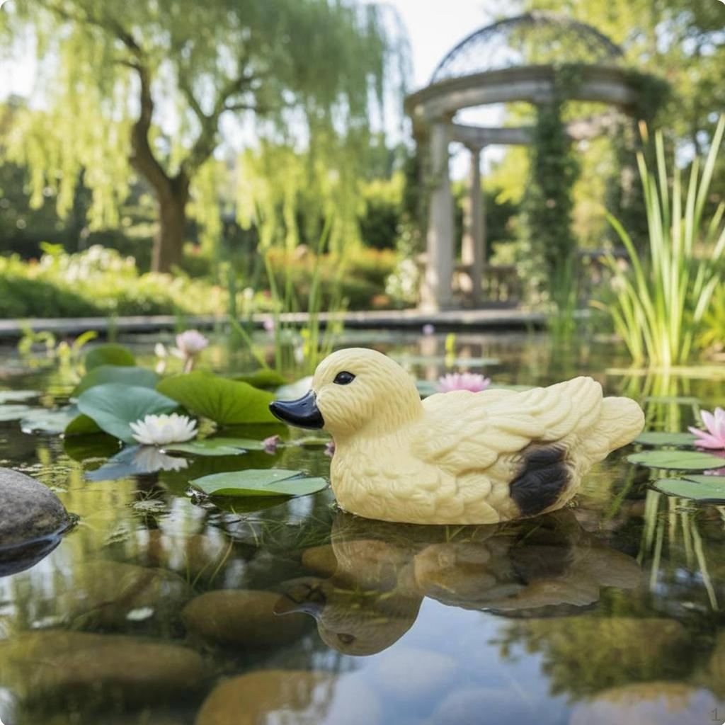 Realistische Eenden Lokvogel Zeer Gedetailleerd Jacht 3D Ontwerp Zwevend Wilde Eend voor Jagers Groen