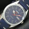 VINTAGE REFURBISHED SEIKO 5 AUTOMATIC 6309A JAPAN MENS BLUE DIAL WATCH A441210-4 Sk-a441210