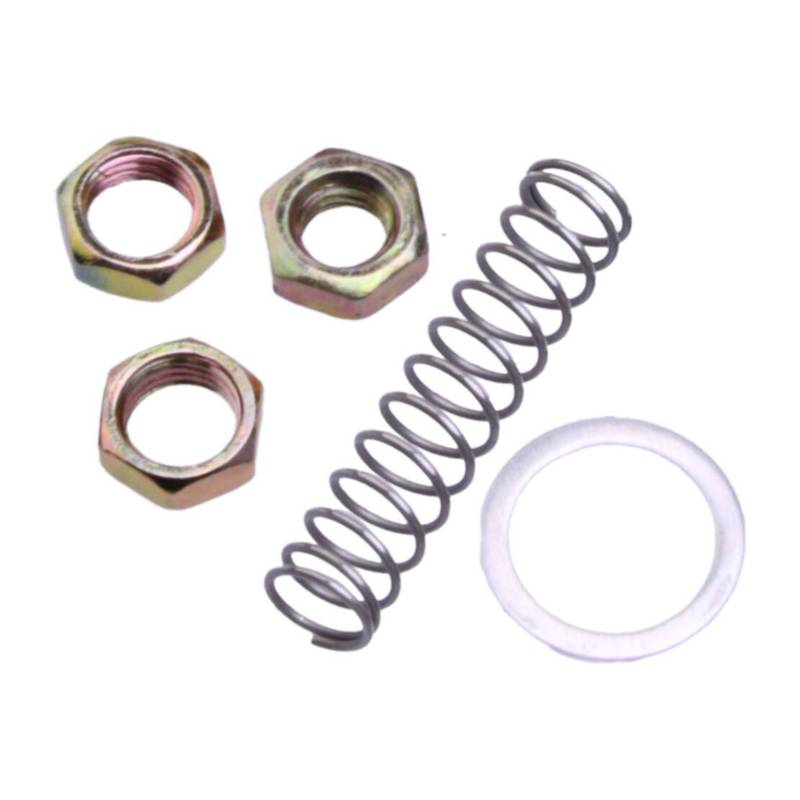 Carburetor Cable Choke Adjuster Lock Nut Starter Valve Plunger Kit Fit for Mikuni TM27-8006 TM35-1 TM38-18 TM38-27 TM38-131