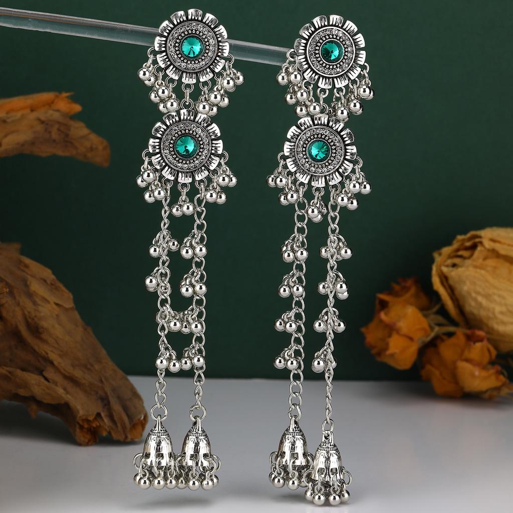 Vintage Tassel Drop Earrings Bohemian Long Earrings for Women Fashion Lightweight Jewelry