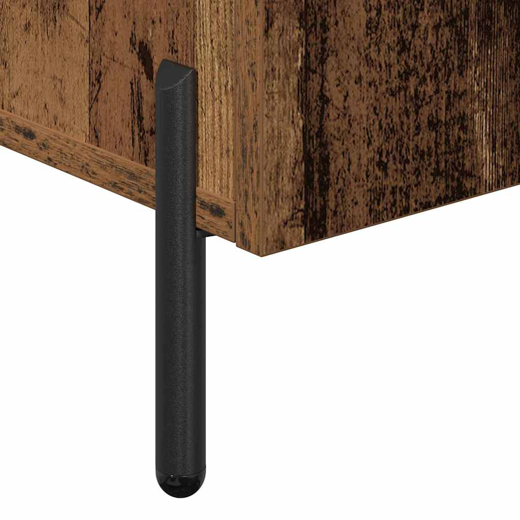 Sideboard Reclaimed Wood 90 x 34 x 80 cm Engineered Wood