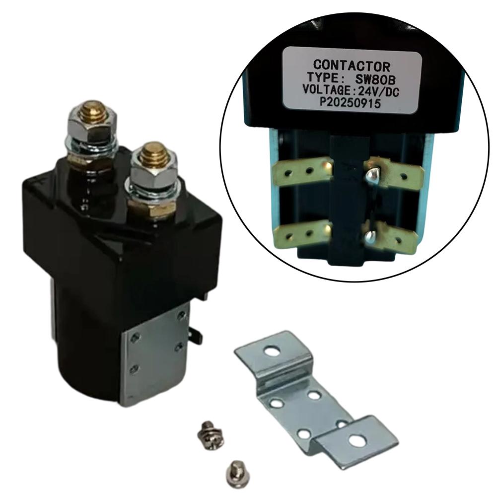 24V DC Contactor Relay Albright SW80 for Industrial Vehicles For Golf Carts and Forklifts Safety and Reliability