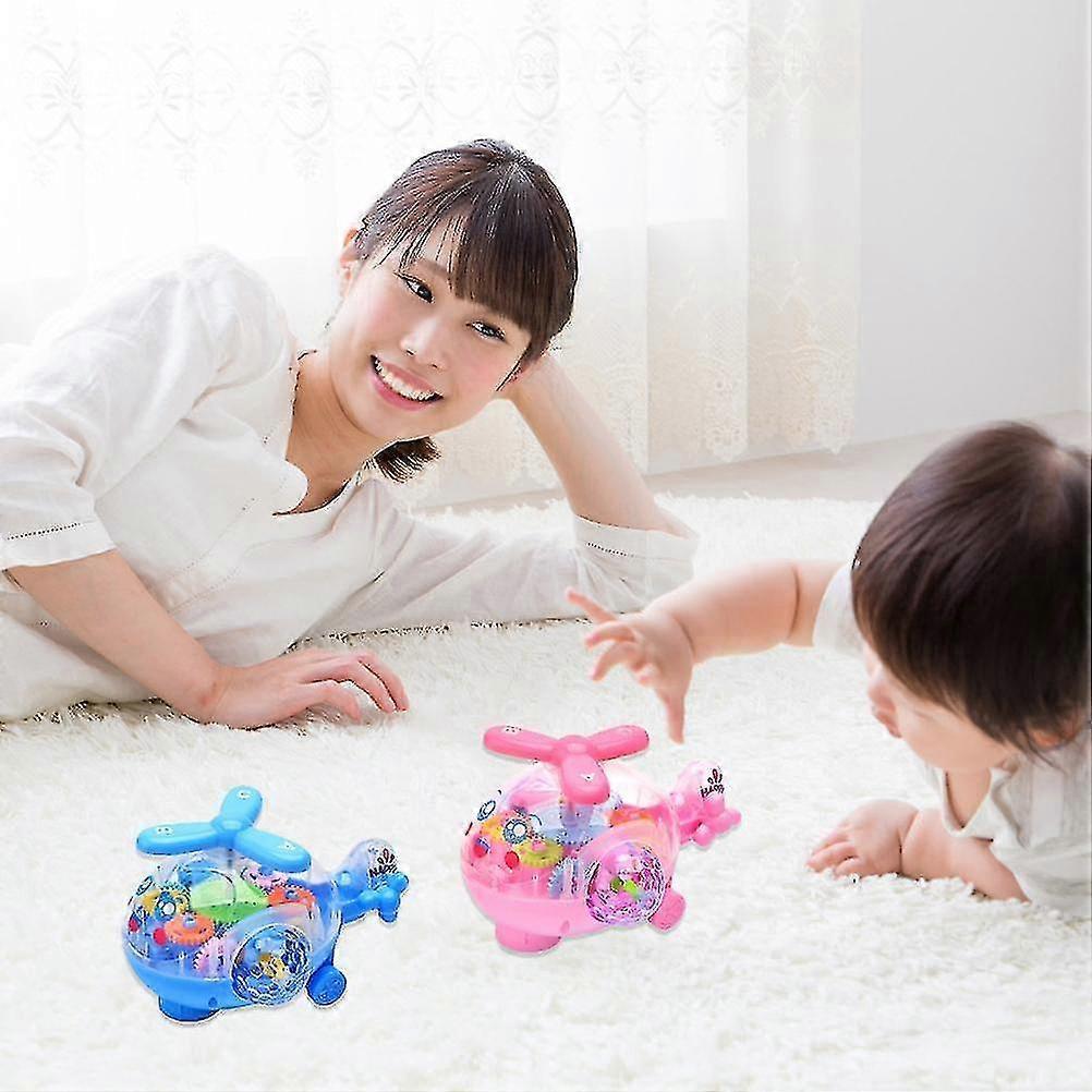 Electric Airplane Toy Model with LED Flashing Lights and Music - Perfect Gift for Boys and Girls