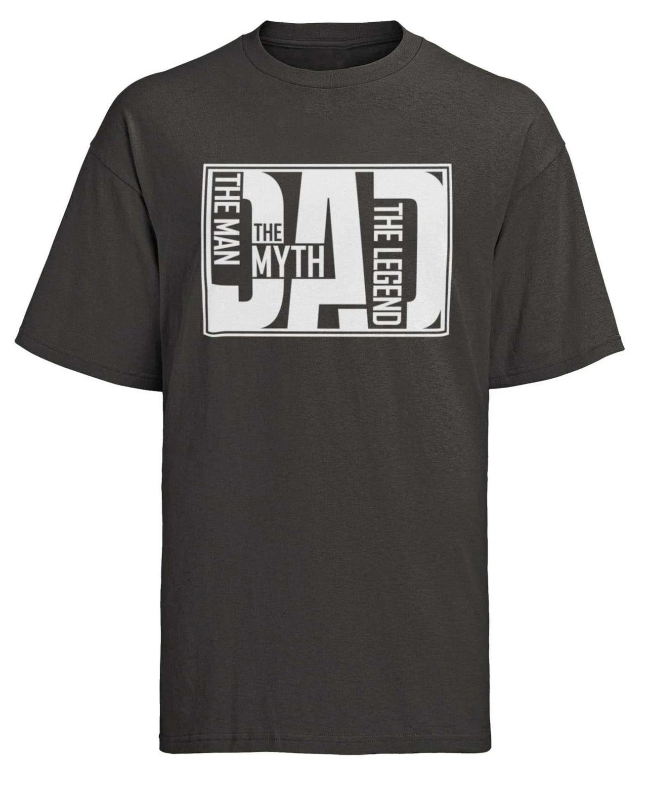 Dad The Man The Myth The Legend Funny T Shirt Gift Idea Fathers Day XMas New Dad 4XL