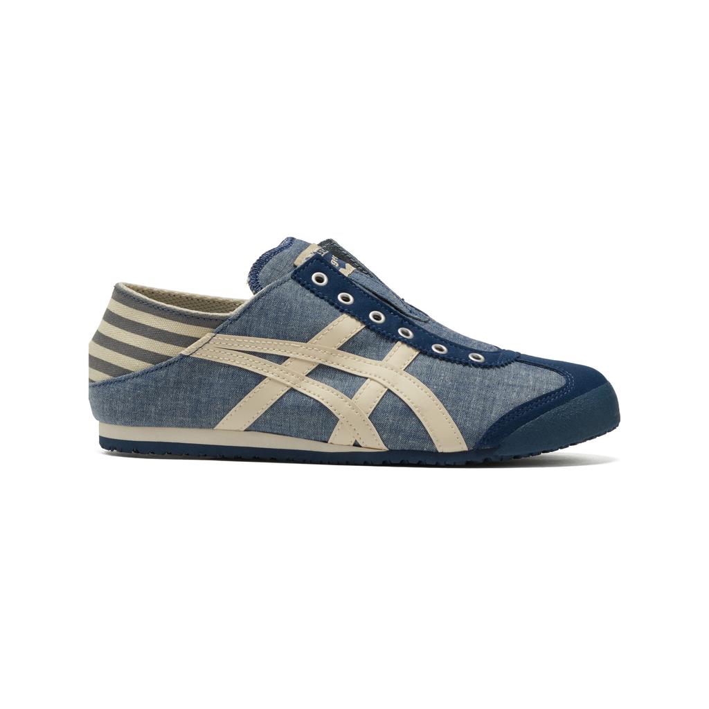 ONITSUKA TIGER Mexico 66 Paraty Blue Chambray Unisex Sneakers Natuurlijk TH342N-4202