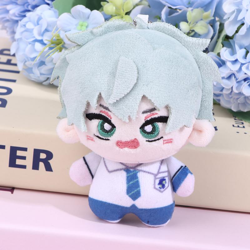 1/5/6Pcs Anime Peripheral Alien Stage Plush Starfish Body Desk Toys Keychain Plush Couple Keyrings Bag Pendants Fans Gift