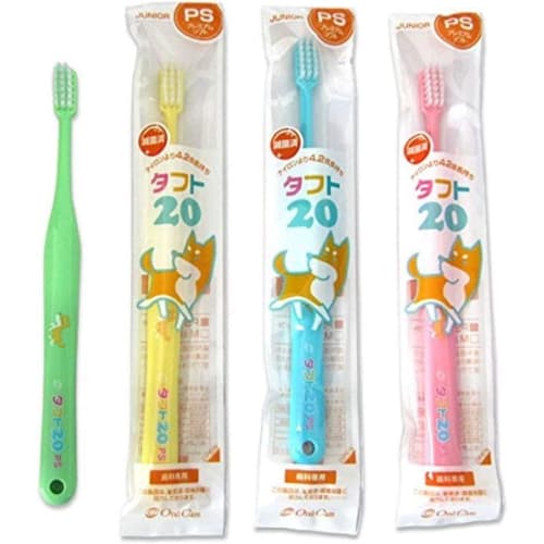 Oral Care Tuft 20 Premium Soft Toothbrush, 25-Pack (Tuft 20 (PS) Yellow)