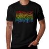 LGBT Words Cloud TShirt Casual Daily Wear Short Sleeve Top