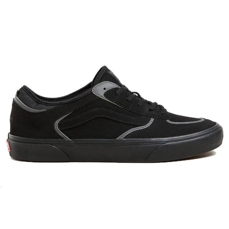 Vans Skate Rowley Low Top Skateboard Shoes Unisex Black Gray Sneakers VN0A2Z3OHR0