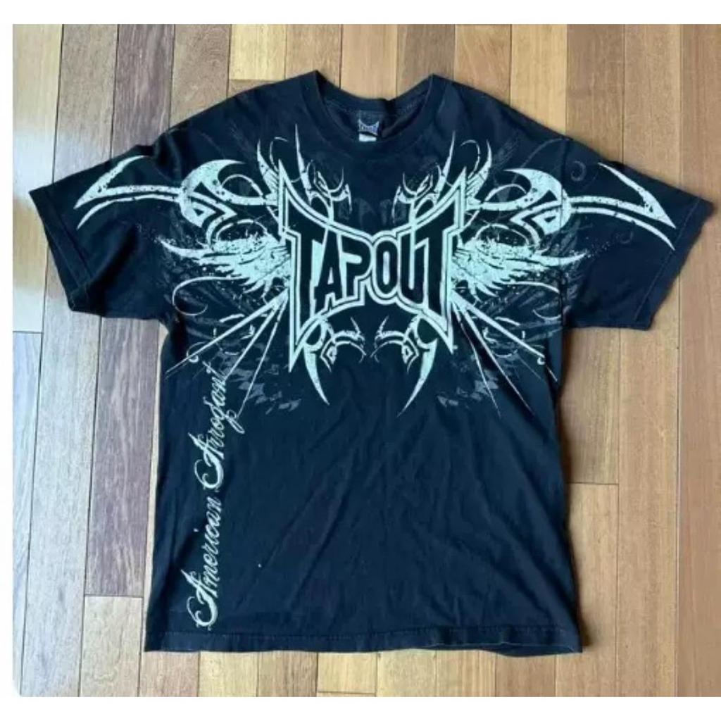 ZYLLO Print Street Y2K T-Shirt Mens Hip Hop Vintage Rock Oversized Clothing Baggy Casual American Couple Streetwear