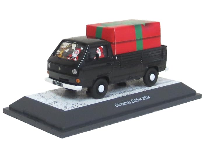 

Schuco 1/43 Volkswagen T3a with Piccolo Tractor 2024 Christmas Special Finished Model