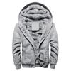 Men's Casual Camo Athletic Thick Warm Fleece-Lined Jacket Slim Fit Long Sleeve Casual Top
