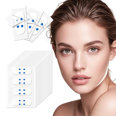 120 Stück Facelift-Tape Unsichtbares Gesichts-Tape Sofortiges Lifting Halsstraffungs-Tape Unsichtbar für Falten Über Nacht schlaffe Haut Doppelkinn