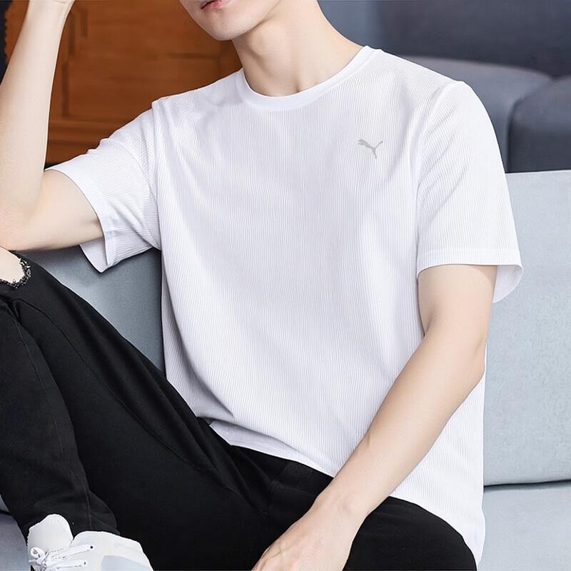 

PUMA Men s Short Sleeve Loose Fit Sports T-Shirt XS