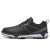 Golfschuhe Herren Wasserdicht Leder Golf-Sneaker Herren Rutschfest Golfer Spikes Schuhe Professionelles Training Walking Golfschuhe