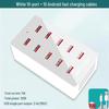 Multi-Port USB Charger Station: Fast Desktop Charger with 10, 20, or 50 Ports for Phones