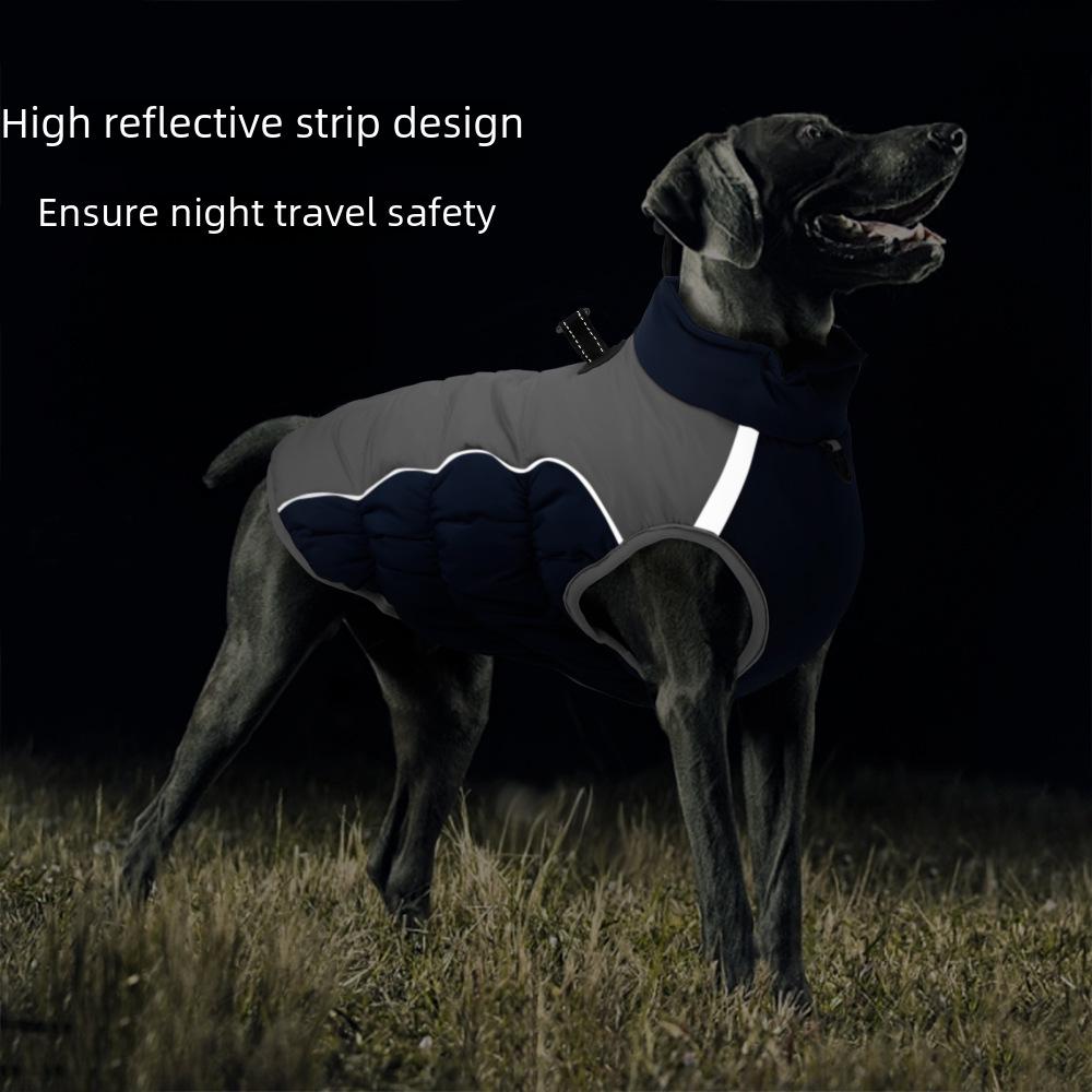 Reflective Waterproof & Windproof Dog Coat for Fall/Winter