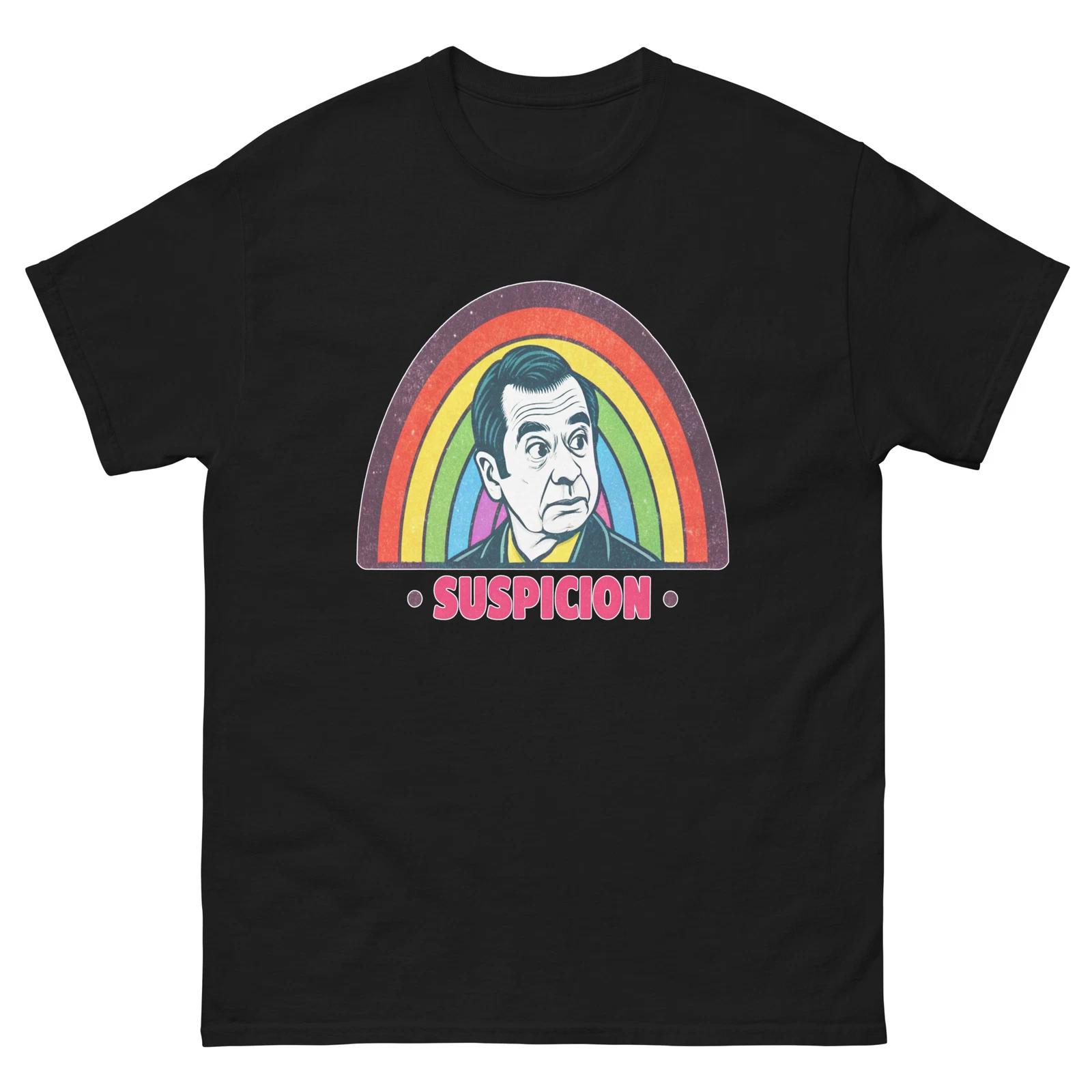 

Suspicion Emotion Illustration Bright Vibe T-Shirt XL