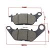 Motorcycle & Go-Kart Electric Vehicle Disc Brake Pads - Tianjian FA464 Compatible