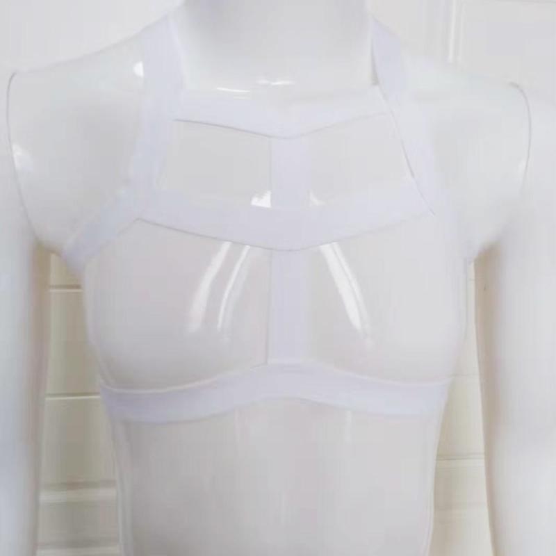 Men Chest Harness Belt Elastic Shoulder Body Strap Raves Cosplay Costume Halter Belt Muscles Protector for Men Gifts