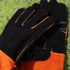 1 Pair Labor Protection Work Safety Glove Anti-Heat Welder Gloves  Welding Gauntlets