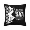 Custom Ska Reggae Jamaica Music Pillow Case Cushions Cover For Sofa Square Pillowcase