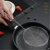 Oval Skimmer Edelstahl Filter Mesh Öl Topf Lebensmittel Filter Kochgeschirr Sieb Gebraten Filter Küche Sieb Backen Kochen Werkzeug