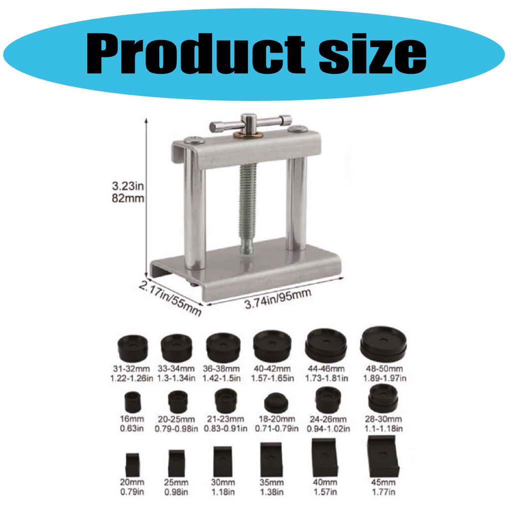 Portable Watch Case Press Tool With Precision Pressure Adjustment Case Closer For Professional Repair And Home Use