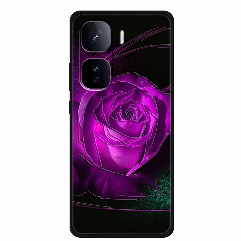 3D Emboss Case For Vivo iQOO Neo 10 Pro Plus Phone Case Flower Silicone Soft Back Cover Coque For Vivo iQOO Neo10 Pro Case Funda
