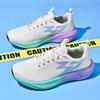 2025 New Carbon Board Running Shoes Summer Mesh Breathable Lightweight Shock-absorbing Popcorn Bottom Youth Sports Shoes