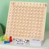 Montessori Educational Wooden Toys Children Baby Math Toys 99 Multiplication Table Math Arithmetic Teaching Aids for Kids Gifts