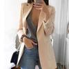 Blazers Coats for Women Elegant Casual Clothing Autumn Winter Shoulder Pads Business Suit Vintage Ladies Jackets Fashion