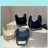 Urban Chic Canvas Dumpling Bag For Women 2024 Summer Fashionable Shoulder Bag