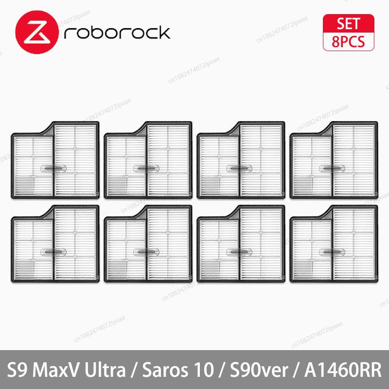 Roborock S9 MaxV Ultra / Saros 10 / S90ver / A1460RR Roboterstaubsauger Zubehör Haupt- Seitenbürsten Mopptuch HEPA-Filter Staubbeutel