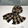G·TENNA NX-C459 Women's Houndstooth Cashmere Scarf