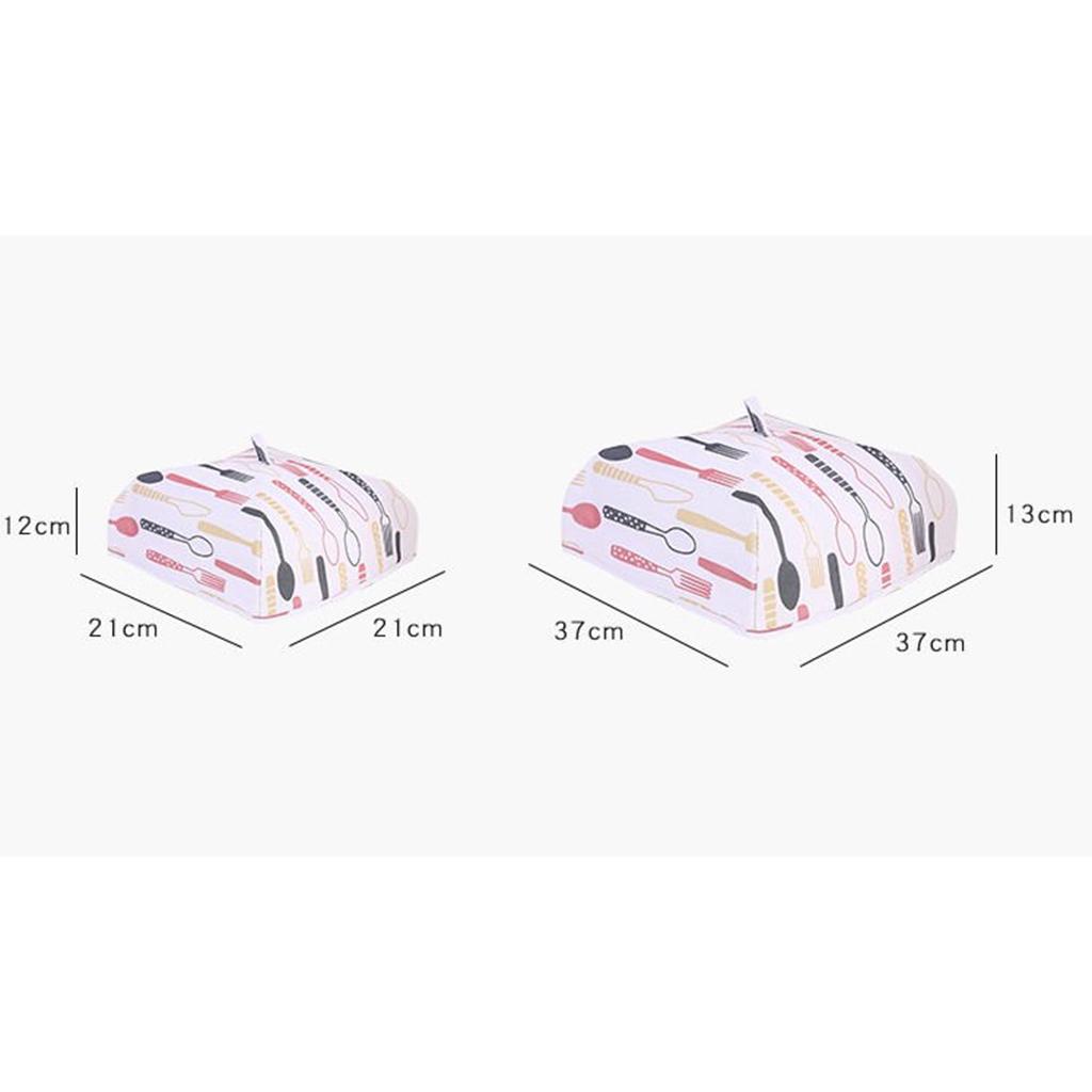 Dish Cover Food Insulation Foldable Aluminum Foil S