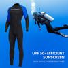 Men Diving Protection Clothes Long Sleeve Sunscreen Snorkeling Surfing Swimsuit Warm Elastic Anti-scratch Water Sports Equipment