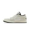 Air Jordan 1 Low 'Brushstroke Swoosh - Paint Splatter' (Unisex) Natural / Black / Multi-Color Vintage Basketball Shoes DM3528 100