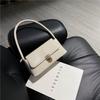 French Niche Bag, New Net Red Popular Shoulder Bag, Korean Version of The Hundred with Stone Pattern Fashion Armpit Bag