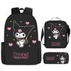 3D Animation Three-Piece Yugui Dog Cartoon Primary And Secondary School Students Schoolbag Children'S Backpack