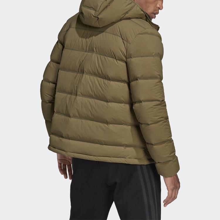 adidas Helionic S H J Outdoor Stay Warm hooded down Jacket Green Men's GT9235