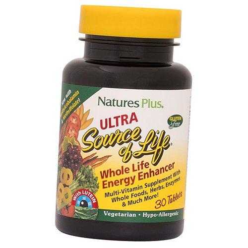 

Комплекс Вітамінів, Ultra Source of Life, Nature s Plus 30таб (36375099) 30tab