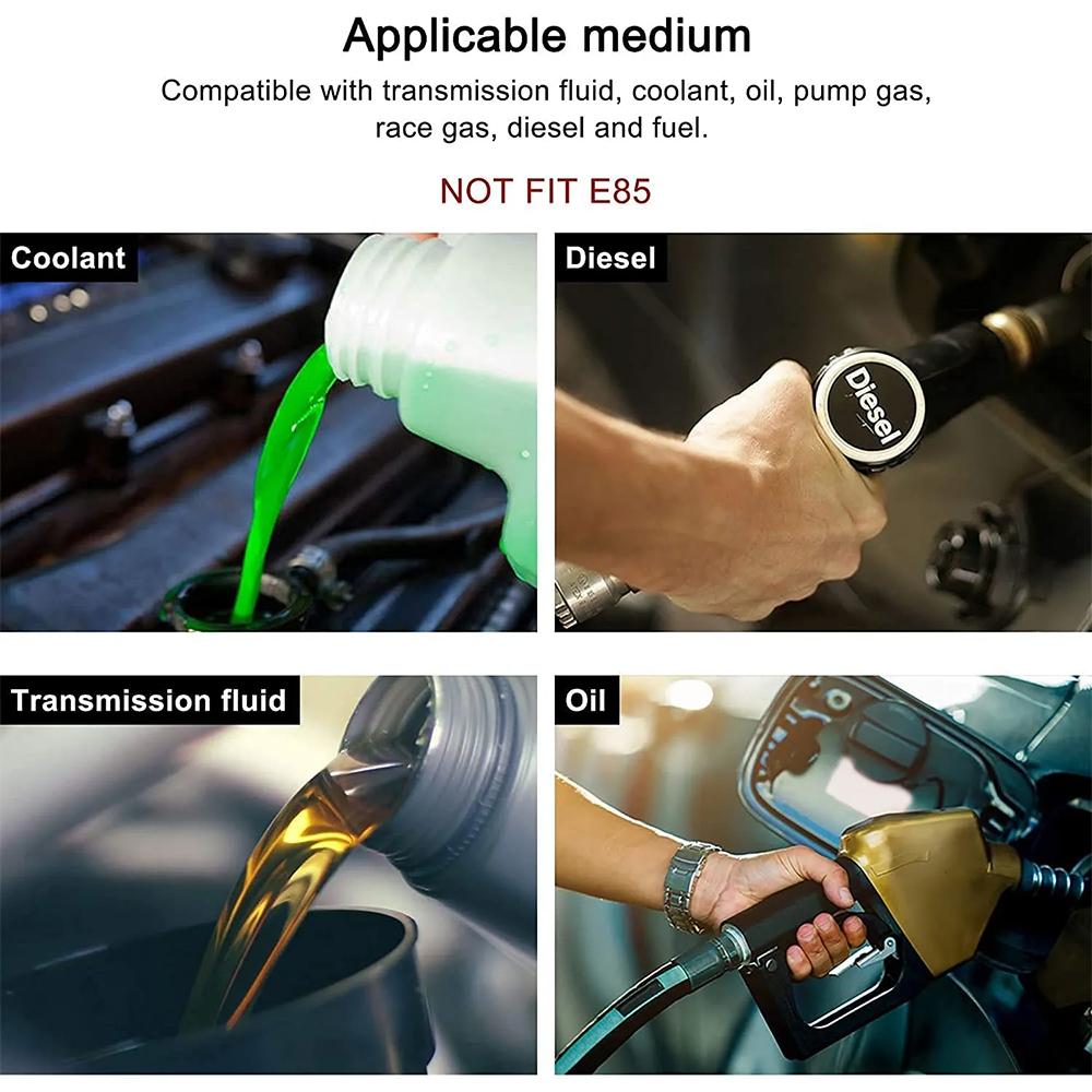 1M AN4 4AN Black Braided Oil Fuel Fittings Hose End 0+90 Degree Oil Adaptor Kit Oil Fuel Hose Line